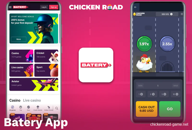Get the Batery Chicken Road app for India