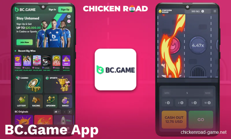Get the BC.Game Chicken Road app for India