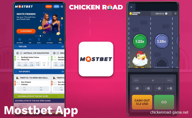 Get the Mostbet Chicken Road app for India