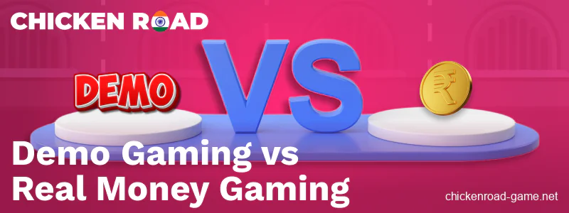 Side-by-side comparison of Chicken Road versions in India