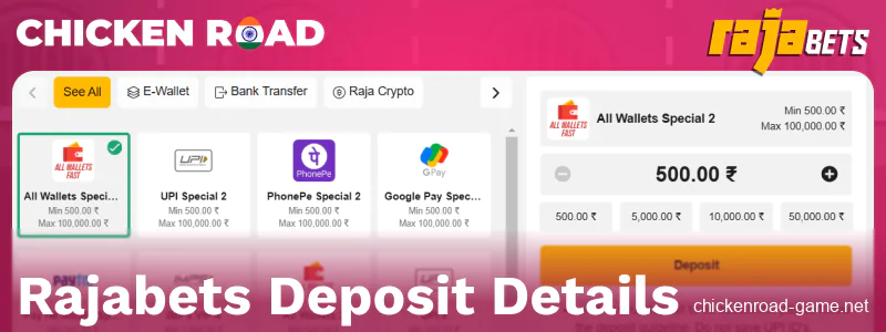 Funding Your Rajabets Chicken Road Account in India