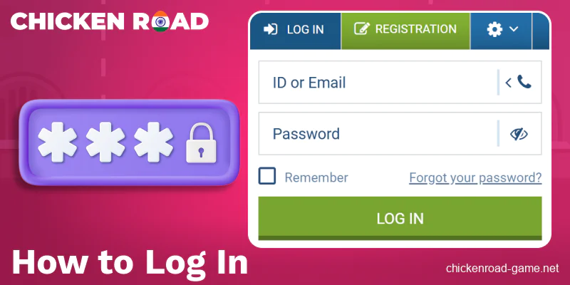 Access your Chicken Road account for Indian users